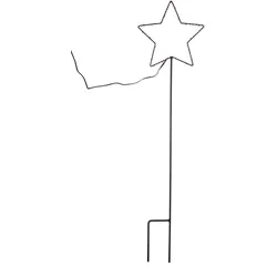 Gartenstecker Lumen Stern LED Metall