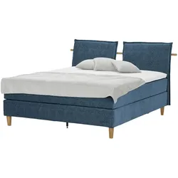 SKAGEN STUDIO Boxspringbett   ¦ blau ¦ Maße (cm): B: 182 H: 107