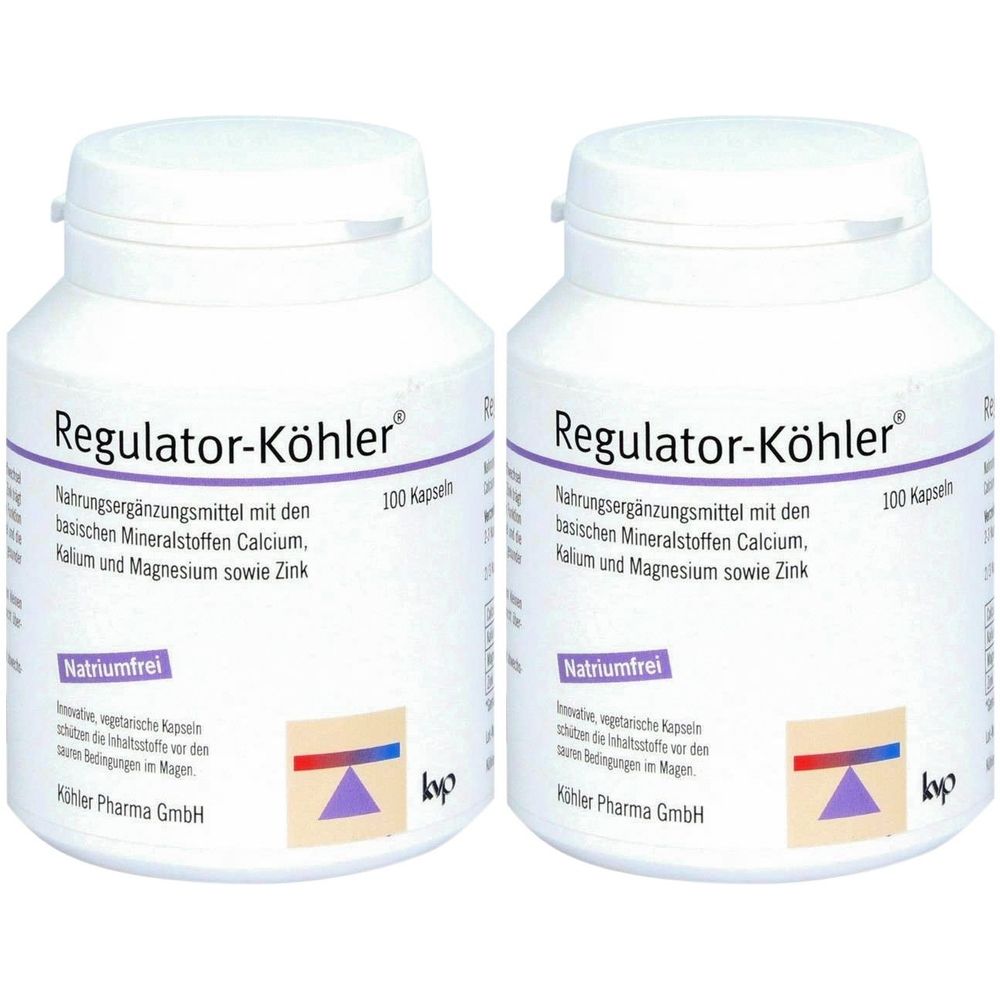 REGULATOR-Köhler magensaftresistente Kapseln 2x 2x100 St magensaftresistent