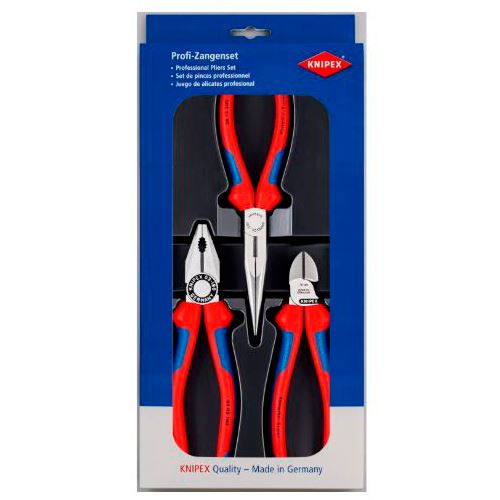 Knipex 00 20 11 Montage-Paket mit drei Zangen