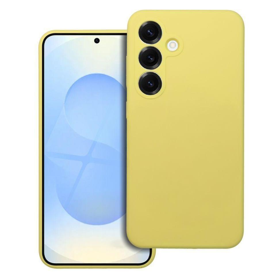 OEM Back panel cover Case SILICONE 2mm for MOTOROLA EDGE 60 / 60 FUSION lemon (Motorola Edge 60, Motorola Edge 60 Fusion) (63887946)