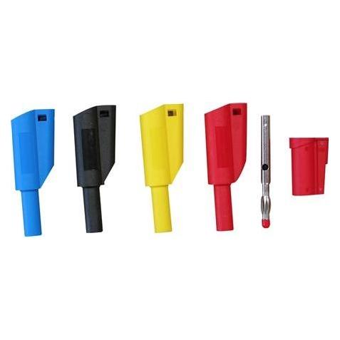 Elma Instruments Bananstik flerbladet 4mmfor stabling og medbeskyttelseskrave (5703317459497)