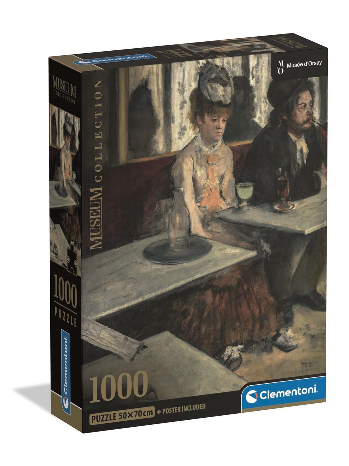 Clementoni Musée d'Orsay "Dans un café" Jigsaw Puzzle 1000 pieces 2D Puzzles