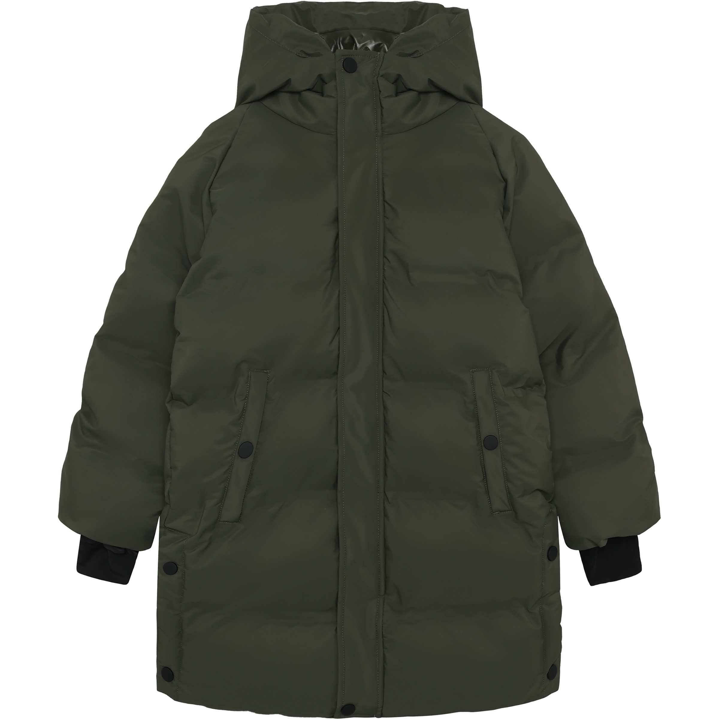 Color Kids Puffer Parka Kinder Winterjacke gruen Größe 122 Lifestyle Wasserabweisend Wasserabweisend