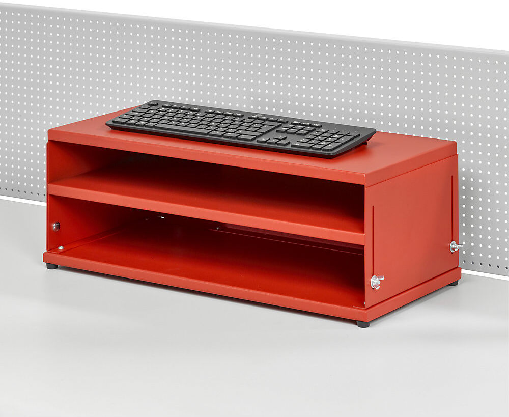 kaiserkraft Tischelement, für Tastatur und Maus, HxBxT 220 - 320 x 600 x 300 mm