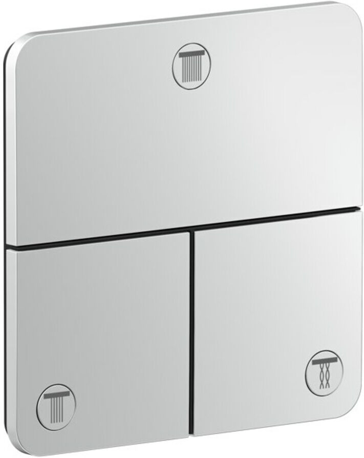 Hansgrohe Ventil Axor ShowerSelect ID UP, 3 Verbaucher, softsquare, Chrom (36781000)