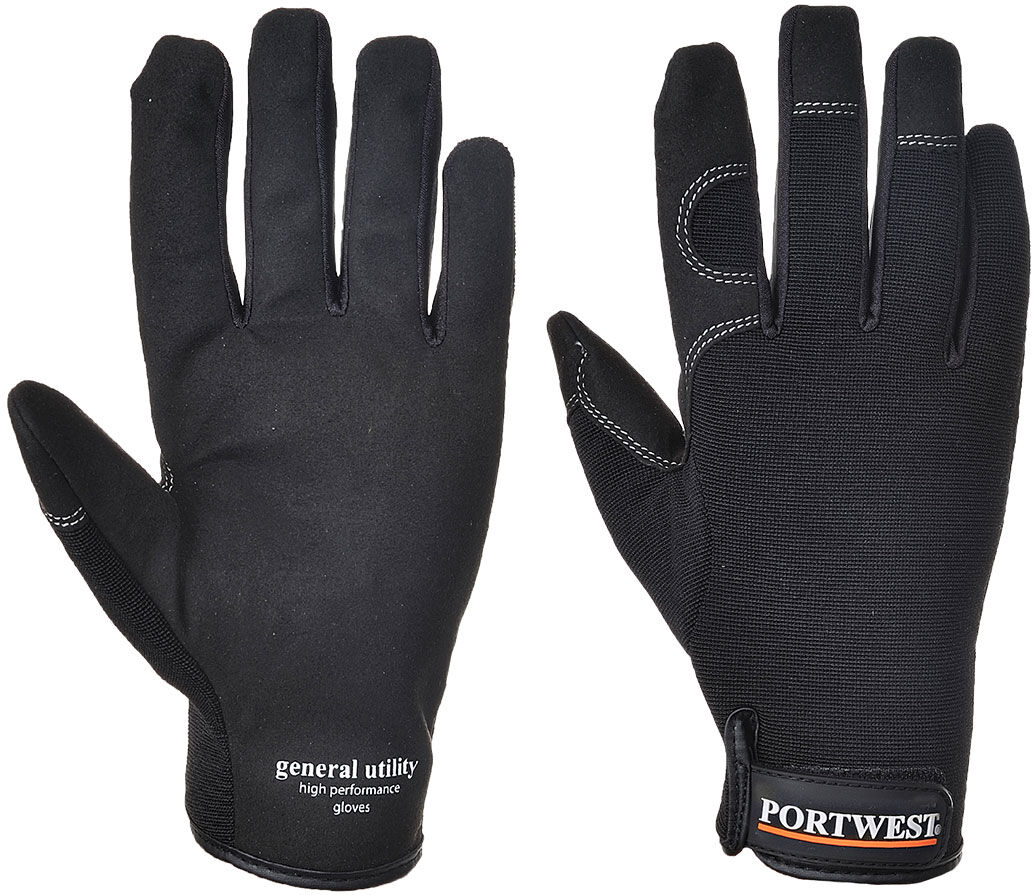 Portwest A700 General Utility - High Performance Handske 2xl Sort