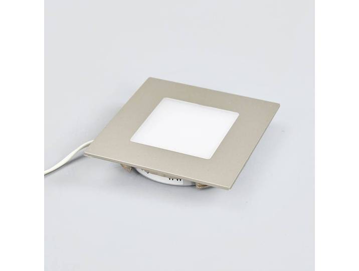 Hera Einzelleuchte FQ 68-LED, alu / grau / zink, für Wohn- / Esszimmer, Kunststoff, Modern