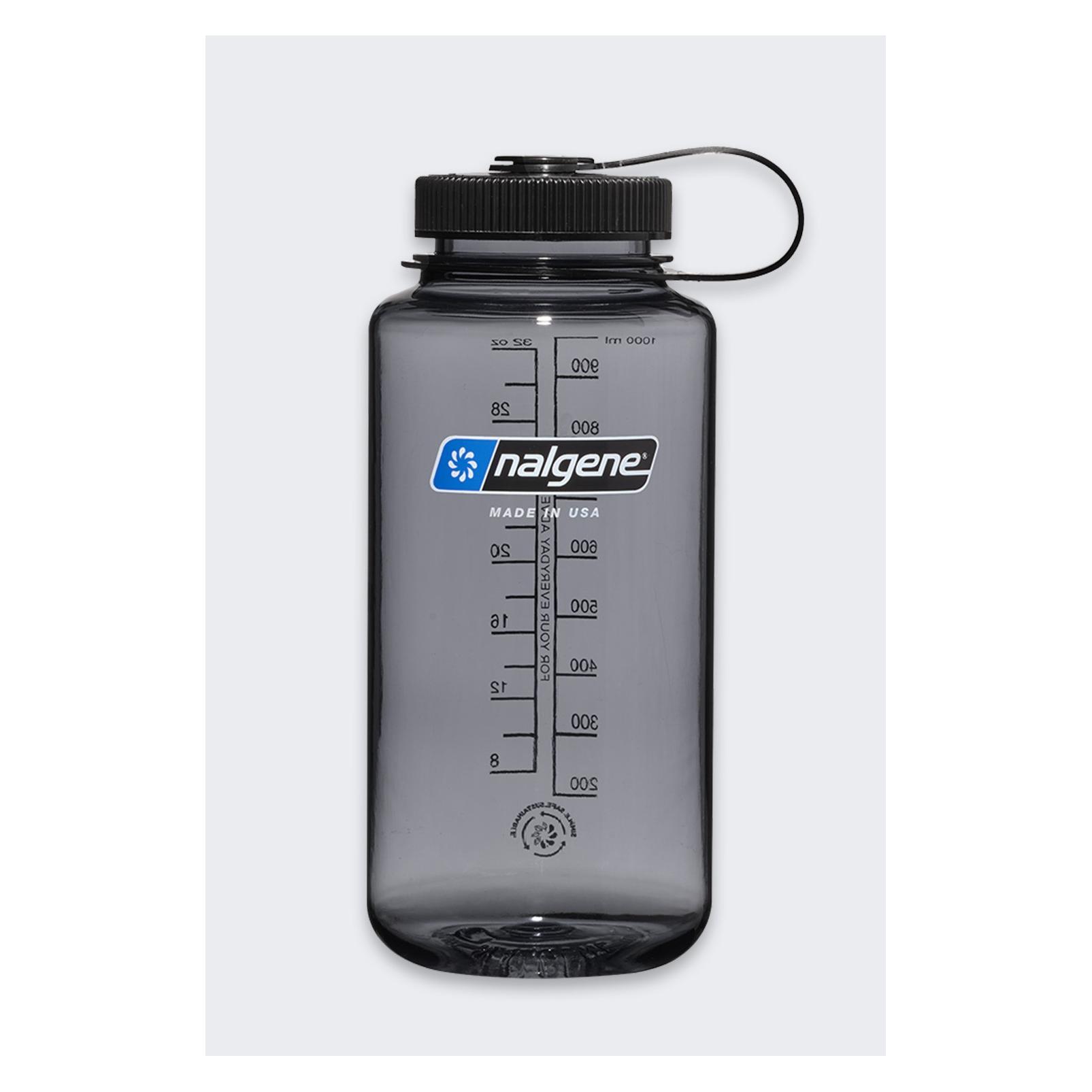 Nalgene 32oz WM Gray, W/Black Cap, Sustain (1 l) (682021-0333)