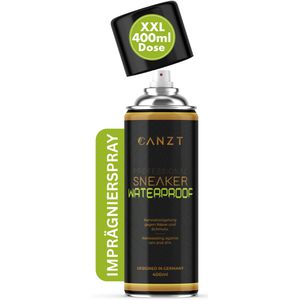 Canzt Textilimprägnierung Waterproof Imprägnierspray, für Leder, Wildleder und Textil, Spray 400ml