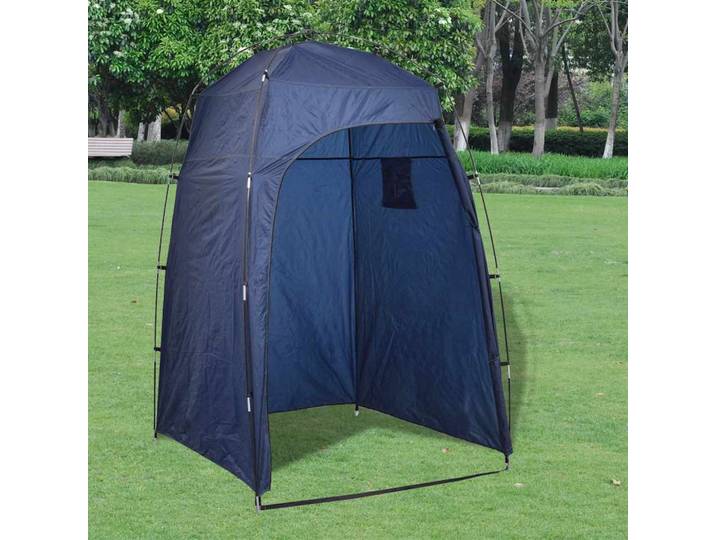vidaXL Dusch-/WC-/Umkleidezelt Blau