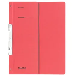 Falken Einhakhefter - halber Deckel rot, 23.8x30.5 cm