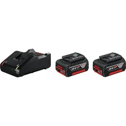 Akku-Set BOSCH 18V mit 2x 4,0 Ah Akku und Ladegerät