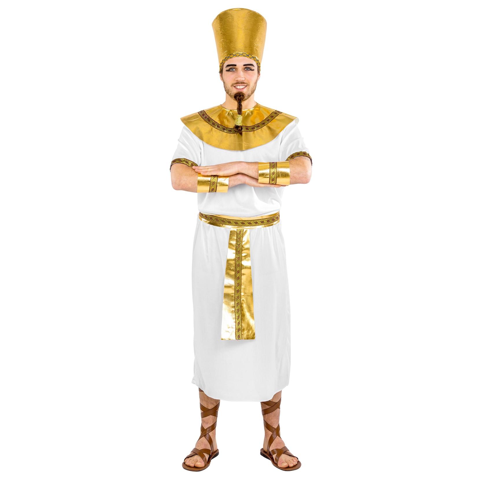 tectake® Herrenkostüm König Pharao