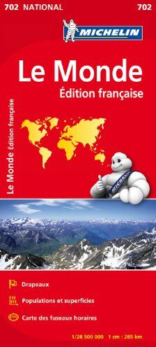 Collectif Michelin - Carte Le Monde Michelin - Preis vom 11.10.2026 03:10:56 h
