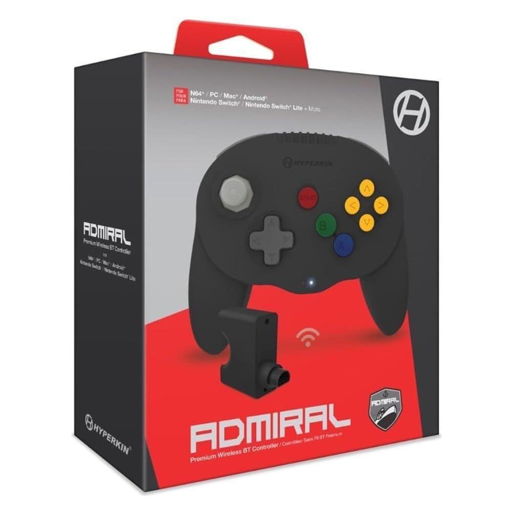 Hyperkin - Wireless Admiral Premium Controller (Space Black) (Android, iOS, Mac, PC) (0810007711232)