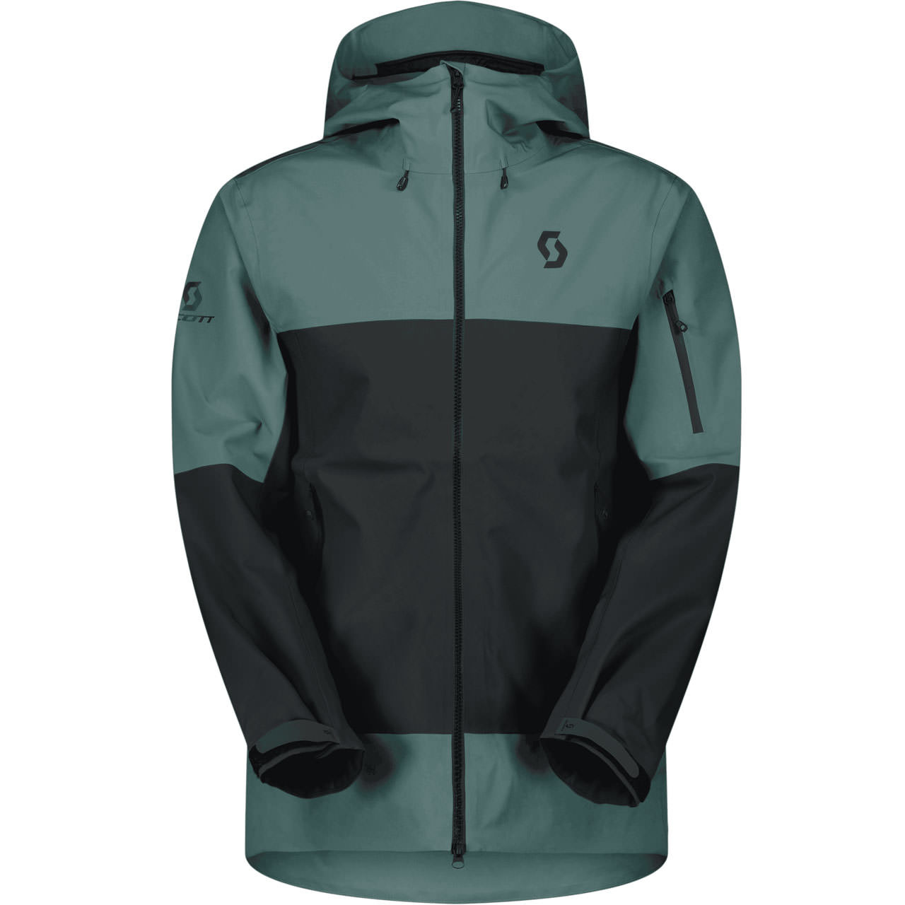 Scott Herren Skijacke EXPLORAIR 3L frozen blue/black - XL