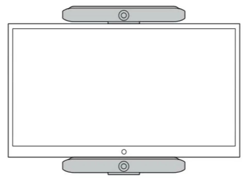 HP Poly VESA-beugel voor Poly Studio X70