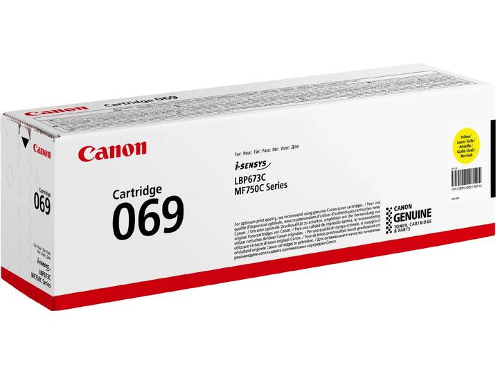 Canon 069 Inkt Toner Geel