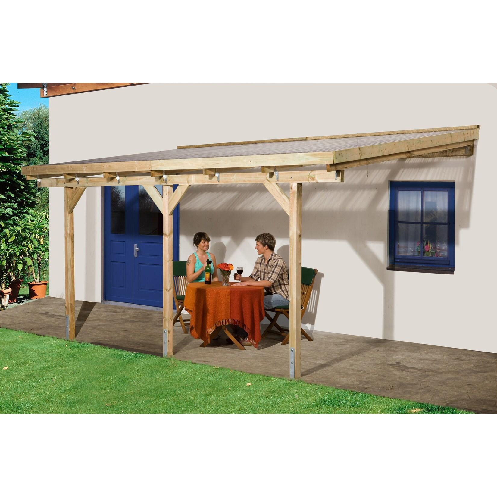 Weka Terrassenüberdachung 671 -versch. Ausführungen