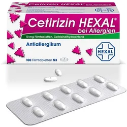 Cetirizin HEXAL® Antiallergikum 100 St