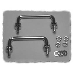 Hammond Electronics M286-6 Gehäuse-Griff Silber (L x B x H) 118 x 10 x 47.17 mm 1 St.