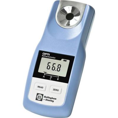 Bellingham + Stanley OPTi-M digitales Handrefraktometer Digitales Handrefraktometer OPTi, Messbereich 0-95 Brix, mit 50 Messskalen