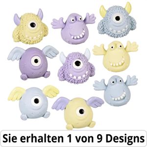 Brunnen Radiergummi 3D Funny Monster, für Bleistifte, sortiert, aus Kunststoff