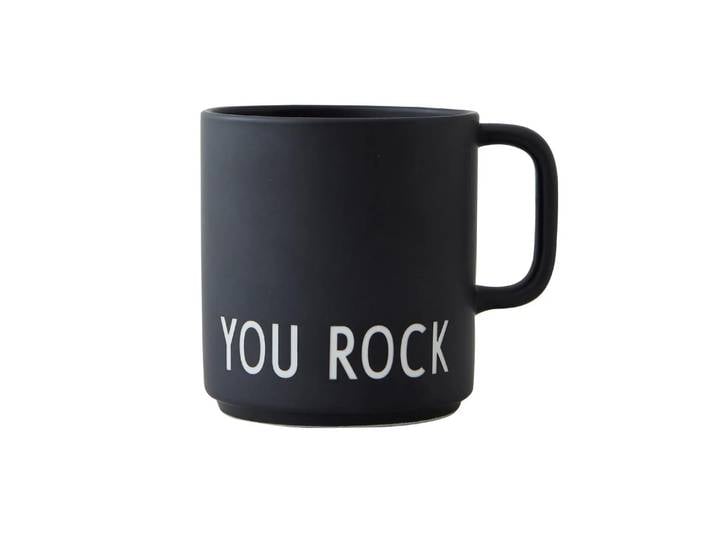 Design Letters Tasse Design Letters avec poignée 25 cl You rock