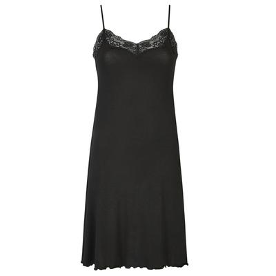 Negligé NINA VON C. "Negligé Romance", Damen, Gr. 42, N-Gr, schwarz, Obermaterial: 95% Modal CMD. 5% Elasthan EL., Kleider Negligé