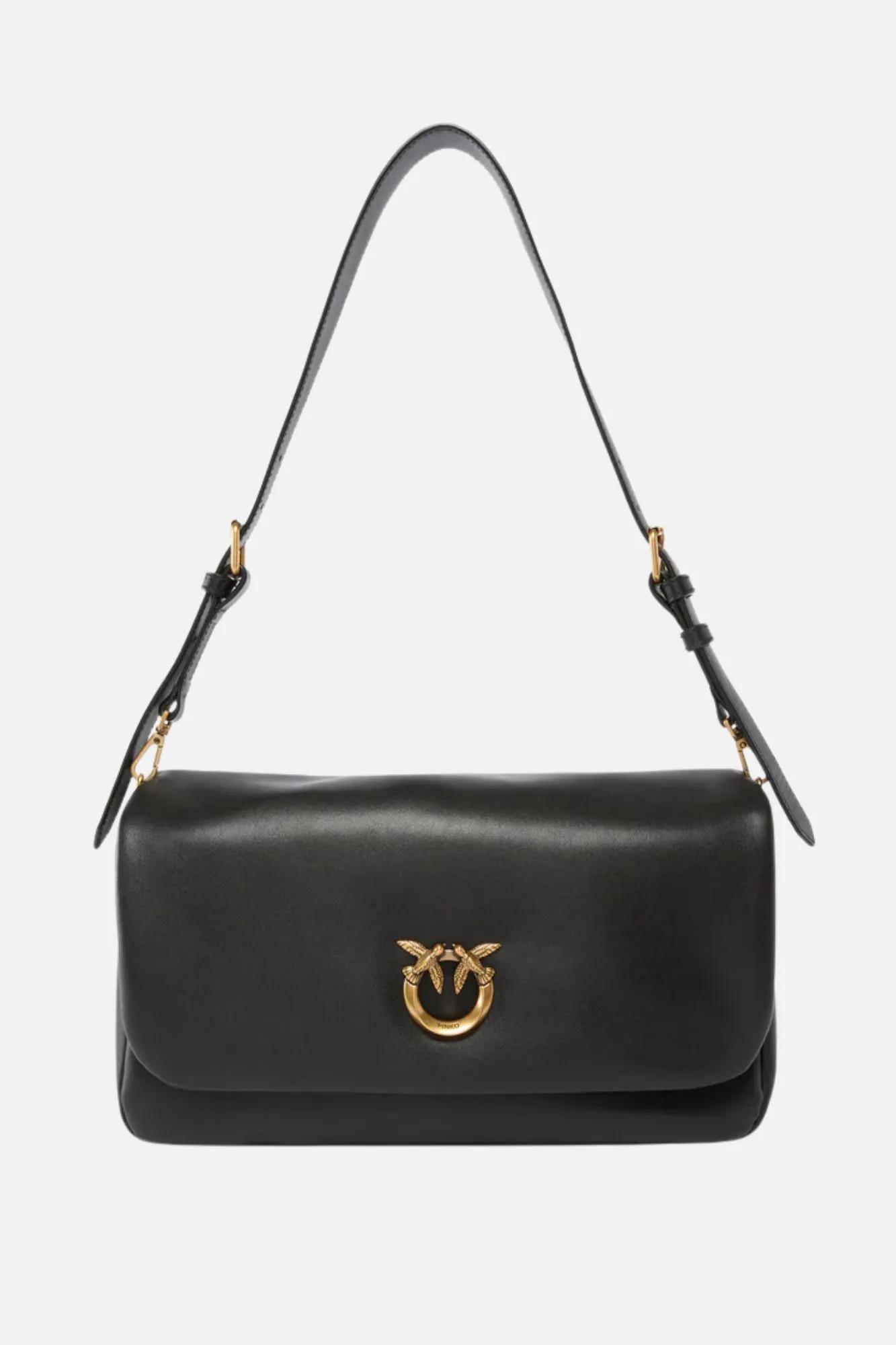 PINKO CLICK SOFT BAGUETTE Schwarz