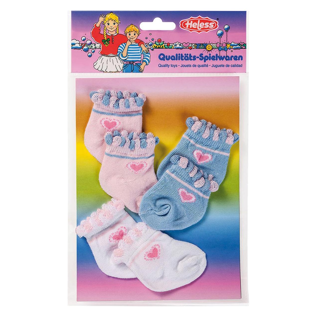 Heless Puppe Socken 3 Paar (12095818)
