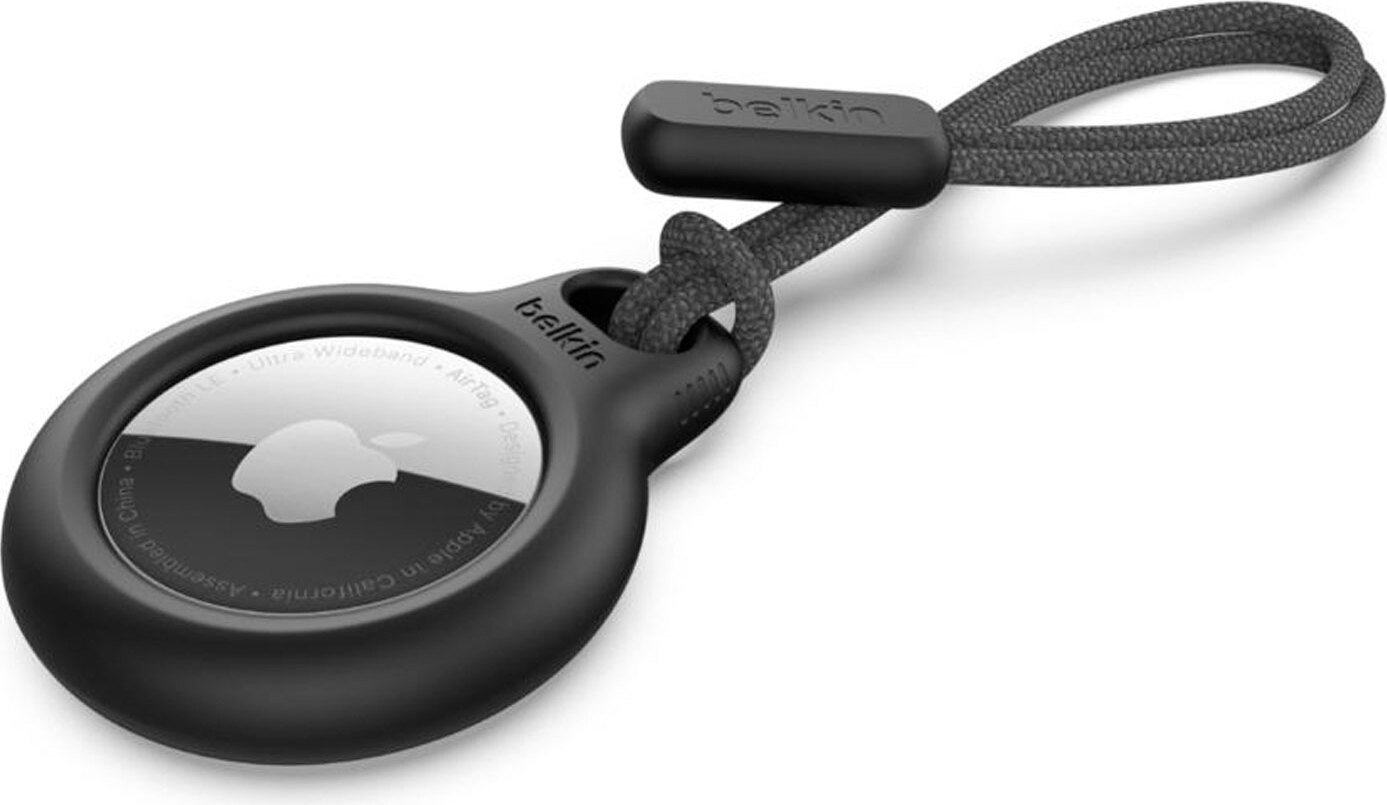 Belkin sleutelhanger voor Apple AirTag, zwart - F8W974btBLK
