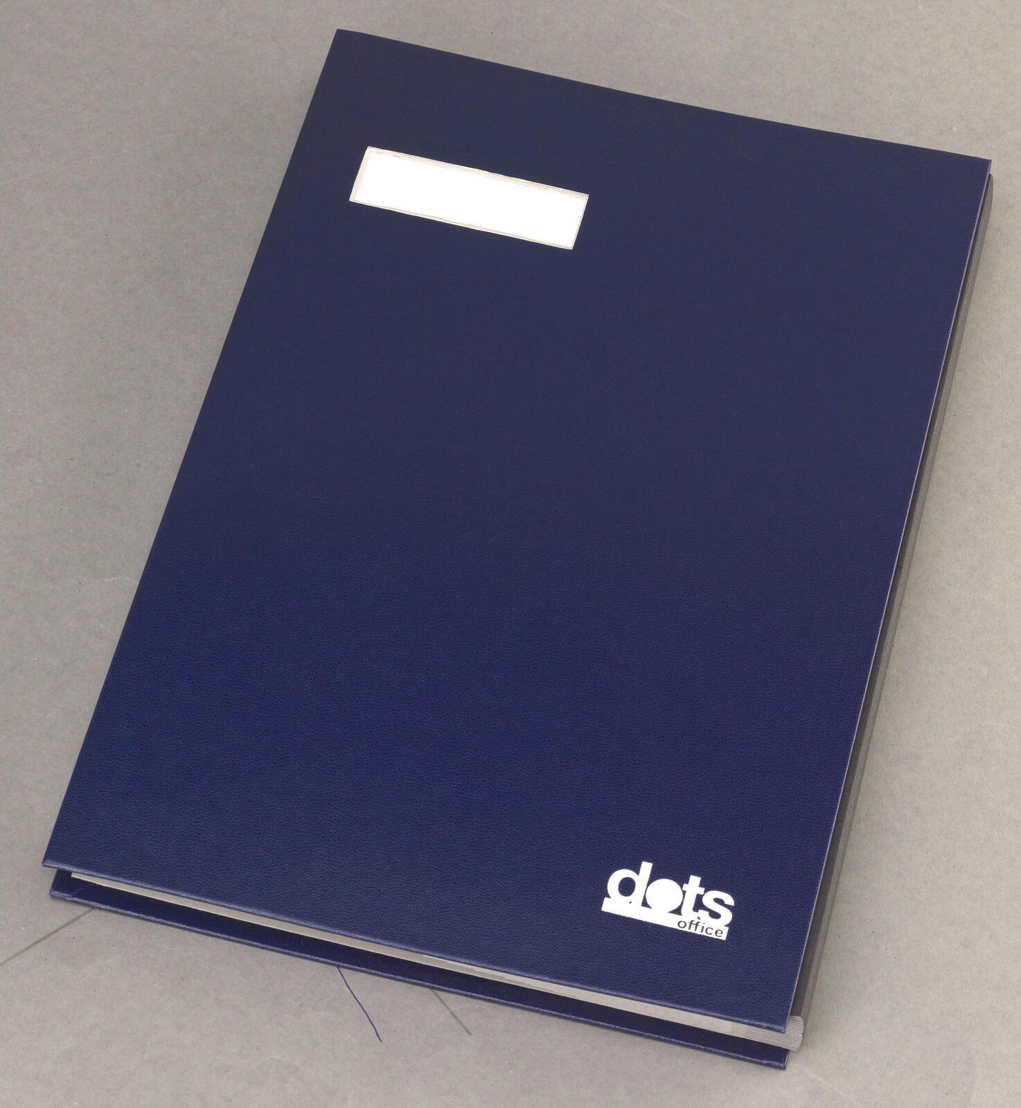 dots Unterschriftenmappe für DIN A4 blau 44201-02