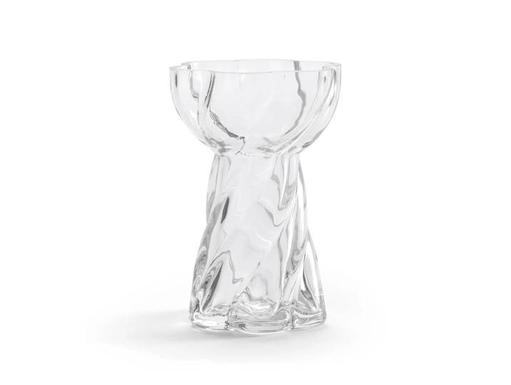 Cooee Design Vase ampoule Twist 12,8 cm Transparent