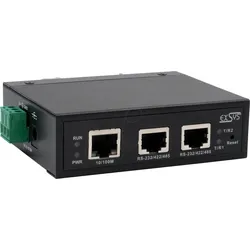 EXSYS EX61002 - Geräteserver, 1x RJ45, 2x RS-232/422/485