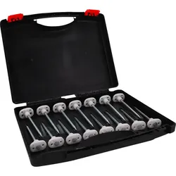 Berger StrongPeg Erdnagel Zelthering-Set 10 cm aus Stahl für harte Böden, 15-teilig