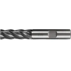 PFERD TOOLS VHM-Fräser Ø10mm, 4 Schneiden, mit Schruppverzahnung, 2xDC, Fase 0,3mm, HB, Universal - 23000352