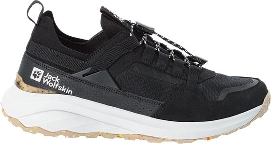 Sneaker JACK WOLFSKIN "DROMOVENTURE ATHLETIC LOW W", Damen, Gr. UK5-EU38, atmungsaktiv, Normalschaft, grau (phantom), Obermaterial: Synthetik. Obermaterial 2: Textilmaterial. Futter: Polyester, Schuhe Sneaker phantom UK5-EU38, atmungsaktiv, Normalschaft