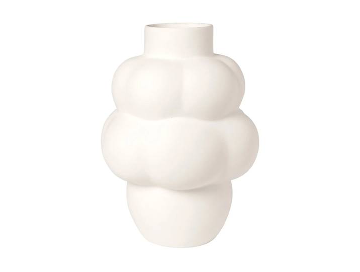 Louise Roe Balloon 04 Keramikvase Raw White