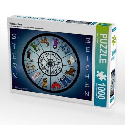 CALVENDO Puzzle Sternzeichen | 1000 Teile Lege-Größe 64x48cm Foto-Puzzle für glückliche Stunden