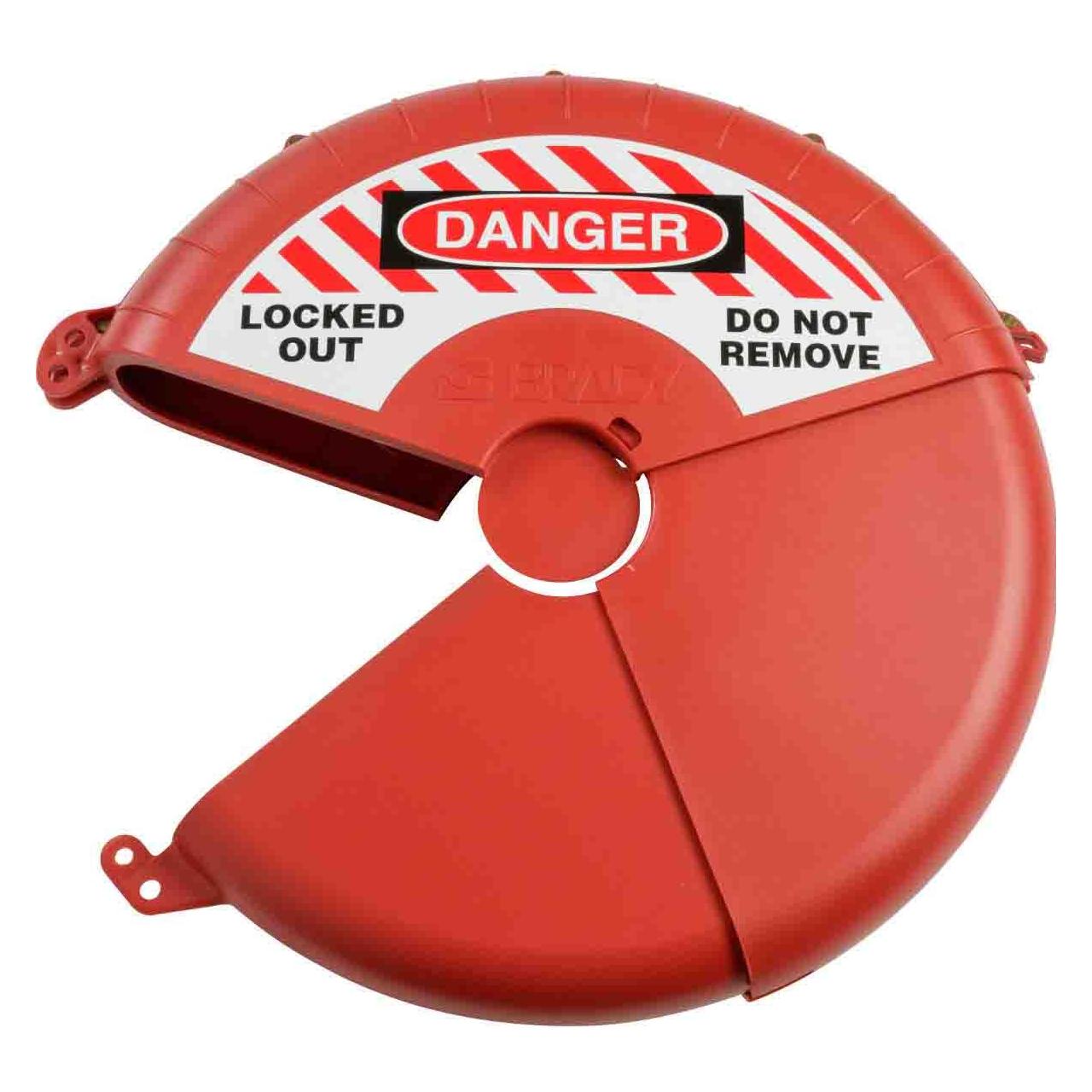 Brady Collapsible GateValve Lockout Red Large (148646)