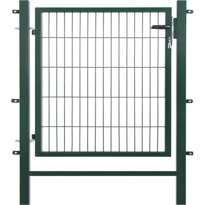 Zauneinzeltür GARDEN 'N' MORE "Einzeltor Easy", grün, B:100cm H:100cm, Stahl, Tore, 103 cm hoch, grün