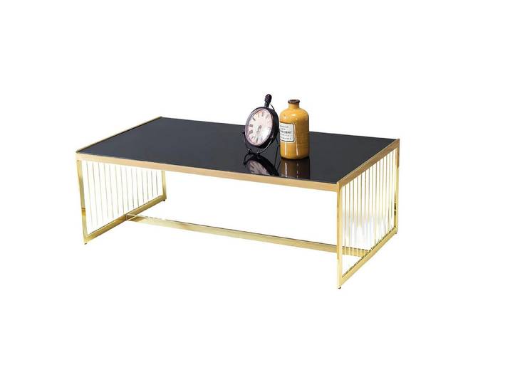 Xlmoebel Couchtisch Eleganter Goldtisch mit vielseitigen Funktionen für stilvolle Akzente (Packung, 1-St., Couchtisch), Hergestellt in Europa