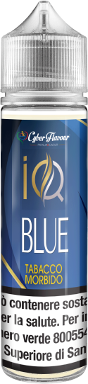 Cyber Flavour Iq Blue Liquido Shot 20ml Tabacco Morbido