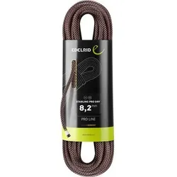 EDELRID Starling Pro Dry 8,2mm, Größe 50 in Braun Braun