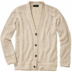 Perforierter Cardigan - 48