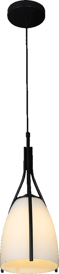 Lustr LUXERA ZORO E27 zwart
