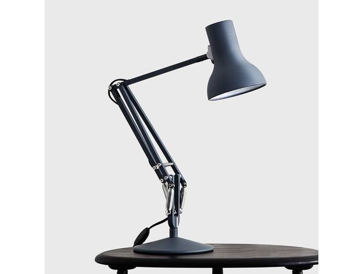 Type 75 Mini Tischleuchte, schiefergrau - Anglepoise - Arbeitszimmer / Büro - Industrielles Design - Metall - Einflammig