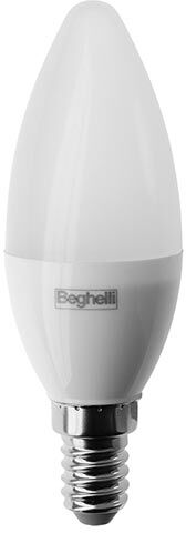 Beghelli 56981 Lampadina Candela Led Smd 5w E14 450lm Bianco Naturale 4000k